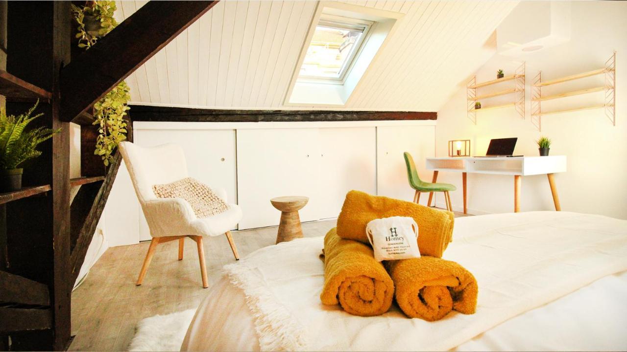 Homey Bella - New / Duplex / Downtown / Close Geneva Annemasse Bagian luar foto