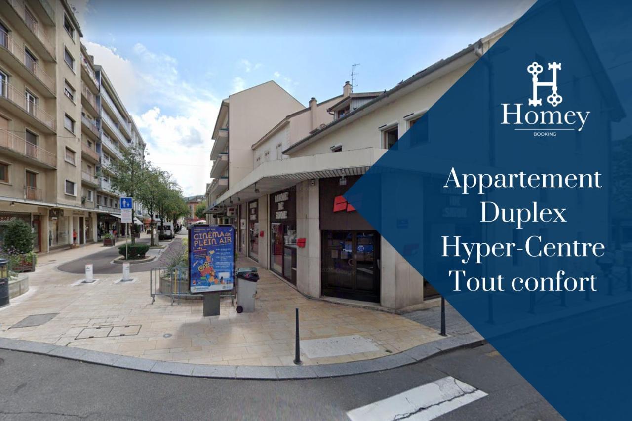 Homey Bella - New / Duplex / Downtown / Close Geneva Annemasse Bagian luar foto